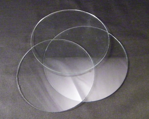 Clock face glass round - clock,
