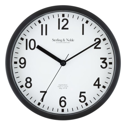 Indoor analog round wall clock - indoor,